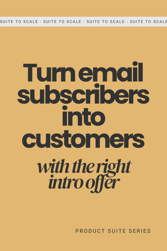 The Intro Offer Guide: How to create and position an intro offer